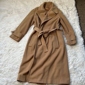 Saks Fifth Avenue Cashmere Tan Coat